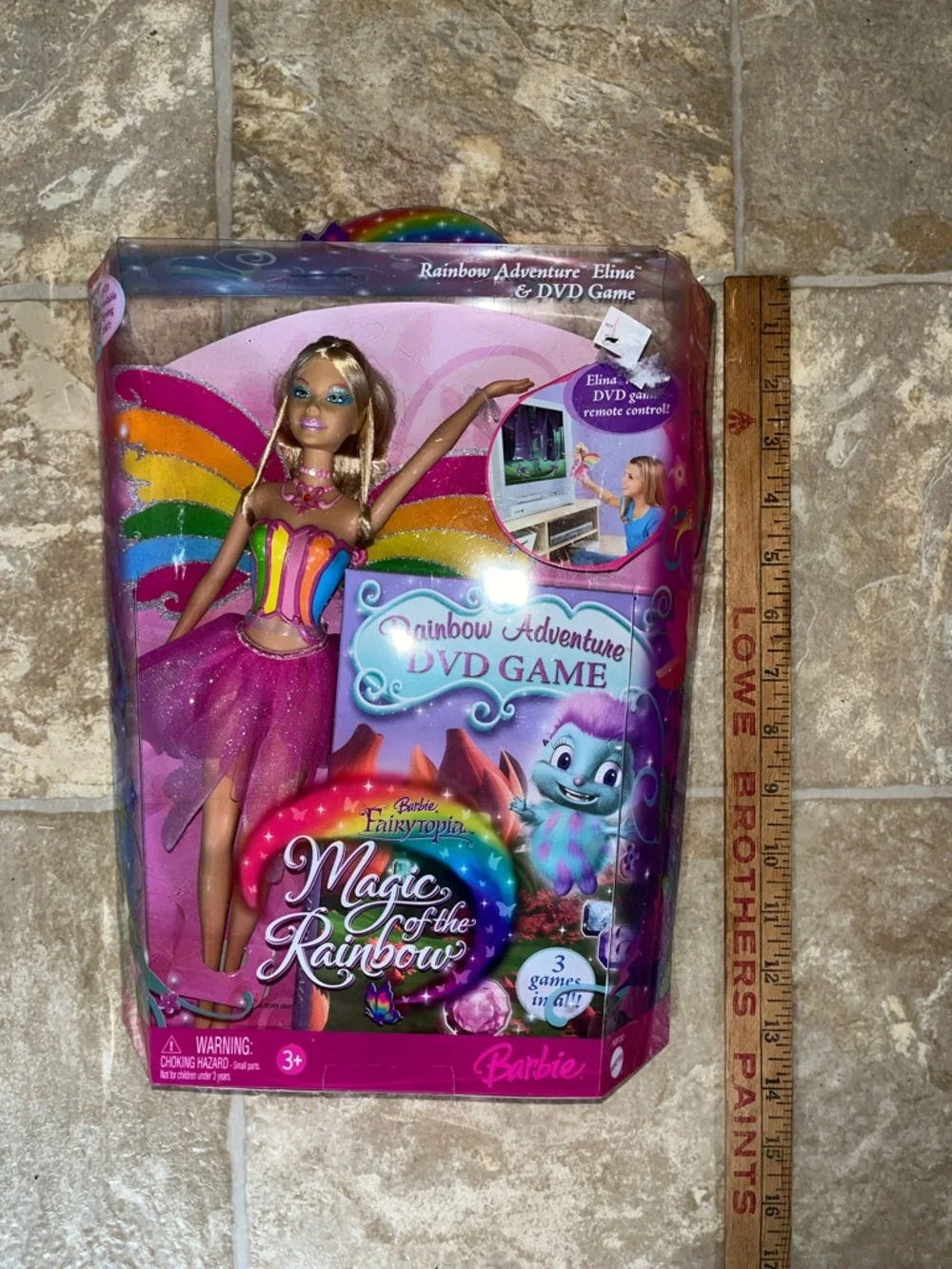 NWT Barbie Rainbow Adventure Fairytopia Doll & Fainbow Adventures DVD game - Picture 6 of 10